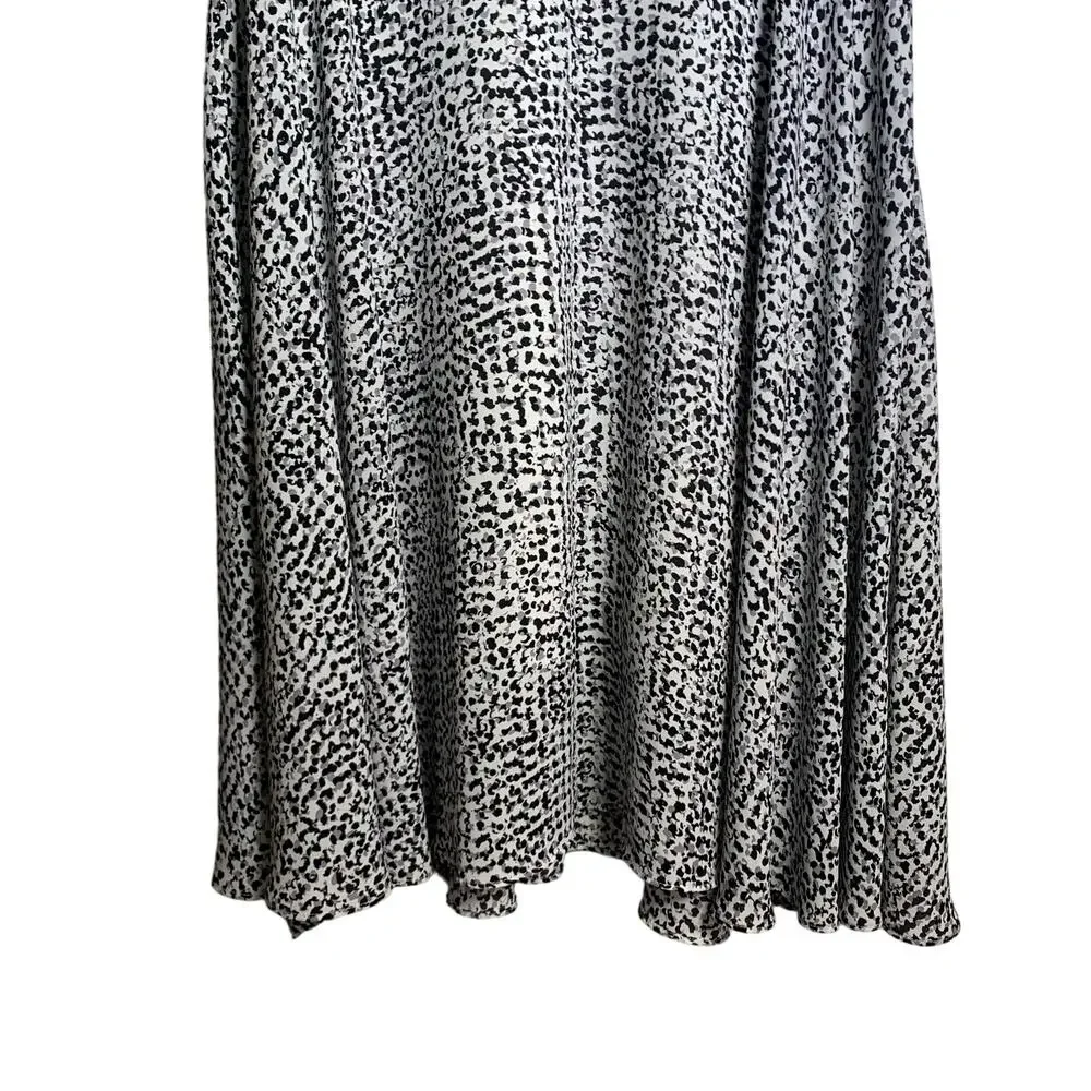 Nanette Lapore Black & White‎ Animal Print Sleeveless Dress w/Tie Waist Size 6 - Picture 10 of 14